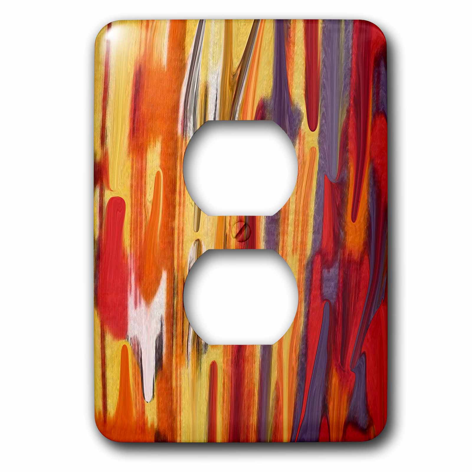 3dRose Melting Fires 2 Plug Outlet Cover (lsp_31078_6)