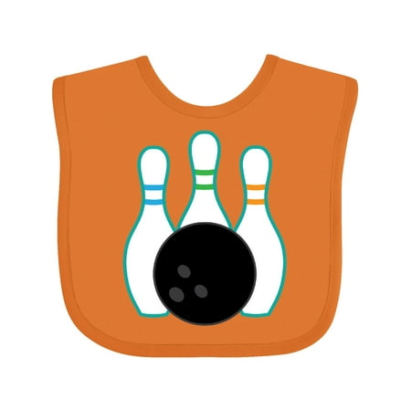 

Inktastic Bowling Team Bowler Gift Baby Boy or Baby Girl Bib