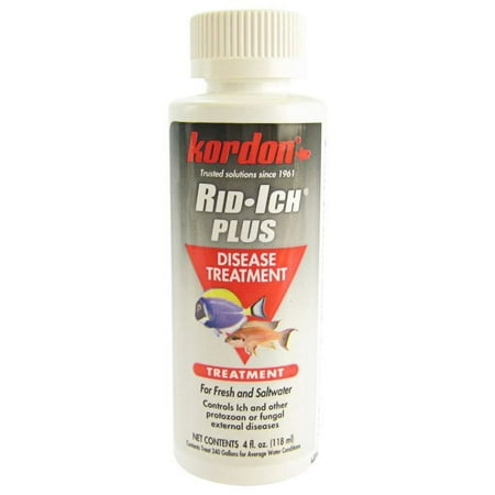 Kordon Rid-Ich + Disease Treatment [Aquarium, Medications FW & SW] 4 oz