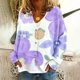 thumbnail image 1 of Puntoco Chaqueta Informal Con Botones Y Estampado De Moda Para Mujer, 1 of 5