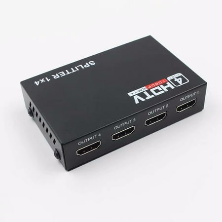 VicTsing Full HD HDMI Splitter Amplifier Switcher 1080p 4K Female Switch Box 1x4 Port (Version