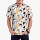 thumbnail image 1 of Fotbe Wine Bottles Glasses Camiseta Polo de Golf para Hombre con Estampado – Camisa Deportiva Transpirable con Cuello Abotonado-X-Large, 1 of 6