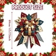 thumbnail image 3 of Clearance ！Christmas DIY Kit, Quilted Door Hanger, F 1PC Christmas Quilted Wreath Kit, DIY Craft for Holiday Door Decor, 3 of 5