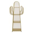 thumbnail image 3 of Denest 4-Tier Cactus Bookcase Storage Organizer Metal Ladder Bookshelf Cute Bookshelves, 3 of 15