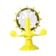 thumbnail image 3 of Juguete dispensador de golosinas para gatos, rompecabezas para gatos, juguete de alimentación para perros pequeños y medianos Amarillo, 3 of 9