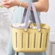 thumbnail image 1 of Ganfancp Cesta de Baño Portátil Cesta de Baño Baño de Estudiante Ducha de Plástico Champú Cesta de Almacenaje de Baño Cesta de Baño Ofertas Del Día Liquidación 1* Cesta de Almacenamiento, 1 of 6