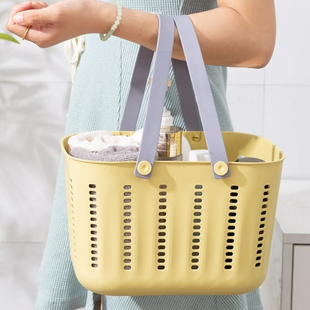 Oggfader Bathroom Organizers and Storage Bathroom Portable Bath Basket Bath Basket Student Bath Plastic Shower Shampoo Basket Bath Basket Yellow Oggfader Bathroom Organizers and Storage Bathroom Portable Bath Basket Bath Basket Student Bath Plastic Shower Shampoo Basket Bath Basket Yellow