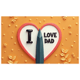 thumbnail image 3 of Sentimental Design Happy Father's Day Decorative Banner for Father's Day Celebration Family Gathering Home Decoration, 3 of 8