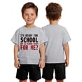 thumbnail image 1 of T-shirt Fille Col Rond Garçons Manches Courtes T-Shirts Garçons T-Shirt Garçons 6-7 Ans Vêtements, 1 of 3