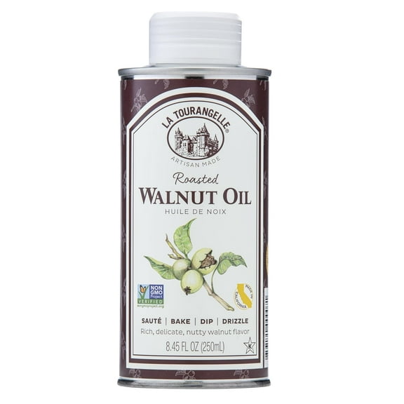 Pack of 6, La Tourangelle Roasted Walnut Oil, 8.45 oz