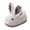Gray, variant on Girl Boy House Slipper Kids Rabbit Winter Slipper Warm Bunny Slippers Soft Plush Indoor Girls Boys Slipper,White 1