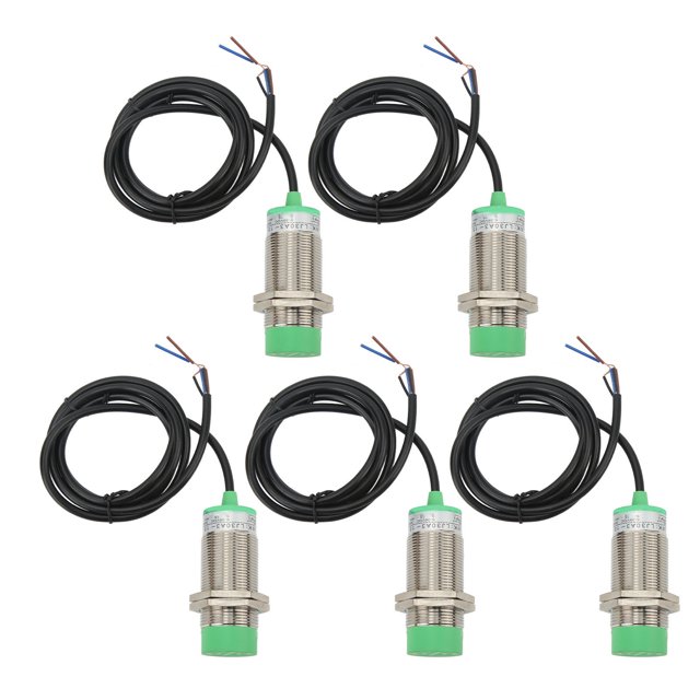Sensor de Aproximación Ticfox 5 Piezas NPN NO DC6‑36V Distancia de Detección 15 Mm M30x1.5