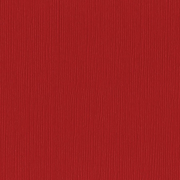 Bazzill Fourz Cardstock 12"X12"-Grenadine/Grasscloth