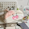 thumbnail image 7 of HOZVOMI Cute Ugly Cute Pencil Case With Braids Fun Storage Pouch For Stationery Lovers, 7 of 7