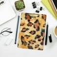 thumbnail image 7 of FMSHPON Glamour Leopard Print Clipboard Hardboard Wood Nursing Clip Board and Pull for Standard A4 Letter 13x9 inches, 7 of 7