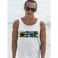 thumbnail image 3 of Pipeline Stylish Surf Graphic - Tank Top Men's, 3 of 4