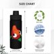 thumbnail image 4 of Botella de agua aislada Bugsnax Sports de acero inoxidable de 18 oz, portátil, ideal para viajes, gimnasios, deportes al aire libre., 4 of 5