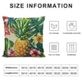 thumbnail image 5 of YINGXI  Decorative Throw Pillow Cover Case Outdoor Pillow Cases Square Standard Cushion Covers for Sofa Couch Bed Green Yellow Pink 20x20in, 5 of 5