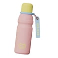 thumbnail image 4 of Botella de agua térmica moderna de acero inoxidable para gimnasio, deportes y conducción. Rosa, 4 of 9