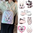 thumbnail image 2 of Parche de lentejuelas bordado de pelusa de gran tamaño, personalizado de fábrica, pegatinas de parche de dibujos animados de modelado animal, 2 of 4