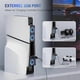 thumbnail image 3 of RGB Light Cooling Fan for Slim Console with 3 Fans USB 3.0 Port Quiet Cooling System for Slim, 3 of 5