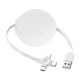 thumbnail image 1 of Portable Phone Charger,3-in-1 Data Cable Retractable Charging Cable Fast Charger for All Devices Phone Use, 1 of 1