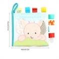 thumbnail image 4 of Jouets Éducatifs pour Nouveau-Nés Motif Animal Livres Doux Éducatifs, 4 of 8