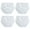 White, variant on Plastic Underwear Covers for Potty Training Toddler Rubber Pants for Babies Cute Rubber Pants for Toddlers Plastic Diaper Covers Plastic Pants 4 Packs Girls 4T