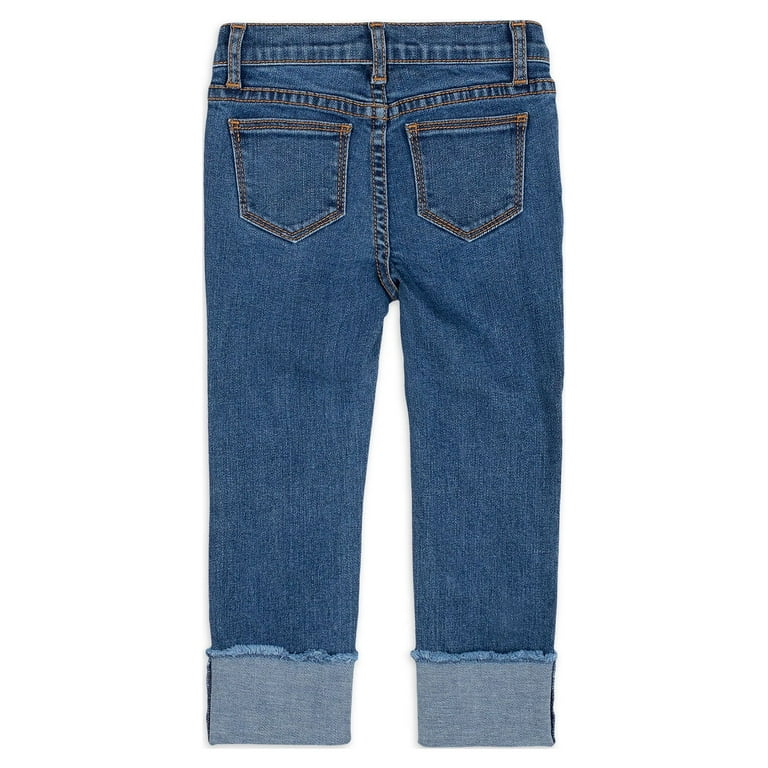 Jordache Baby Toddler Girls Stretch Denim Girlfriend Jeans 12M 5T Walmart