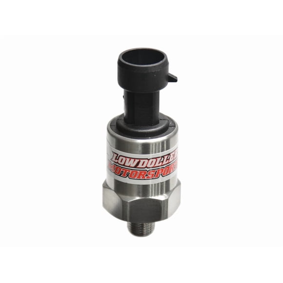 Sensor de presión Lowdoller Motorsports 100 PSI para combustible, aceite y refrigerante