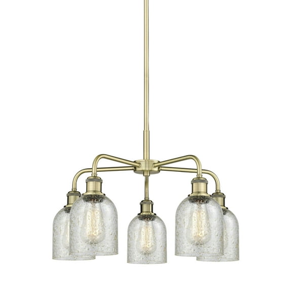 Innovations Lighting 516-5Cr-15-23 Caledonia Chandelier Caledonia 5 Light 23" Wide