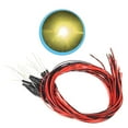 thumbnail image 4 of Juego de luces LED precableadas de 20 x 30 cm y 12 V para minicasas de muñecas, jardines y calles. Blanco cálido, 4 of 8