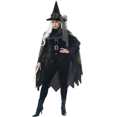Plus Size Gothic Witch Costume