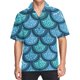 thumbnail image 3 of Camisas gráficas de Mahjong con estampado completo para hombre, camisas hawaianas informales de manga corta con botones y blusas y camisas de gran tamaño para hombre, 3 of 5