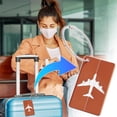 thumbnail image 5 of Aluminium Alloy Luggage Tag For Suitcase Bag Tags For Baggage Handbag School Instrument Tag Label Travel, 5 of 5