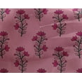 thumbnail image 4 of oneOone Georgette Viscose Fabric Leaves & Floral Block Print Sewing Fabric BTY 42 Inch Wide, 4 of 4