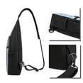 thumbnail image 2 of Rocae White Bule Glitter for Sling Bag Chest Shoulder Backpack Crossbody Bags Casual Daypack for Men Women, 2 of 5