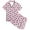 Pink, variant on Kids Boy Pajama Set Dinosaur Pajamas Kids Button Down Pajamas Set Pjs Sleepwear Outfits Girls Christmas Pjs 4-5 Years Kids Clothes