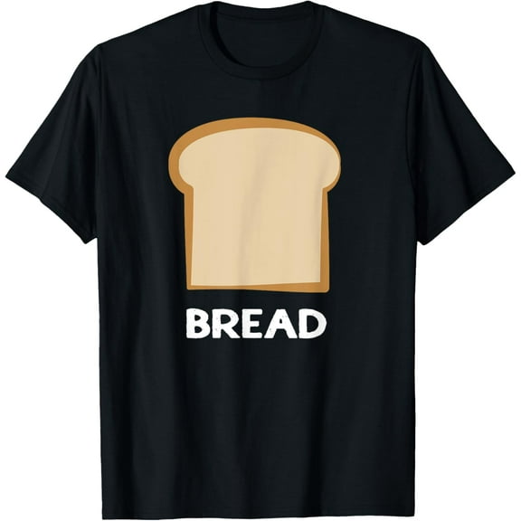 Bread Design Slice of Bread T-ShirtPure cotton short-sleeved shirts for both men and women