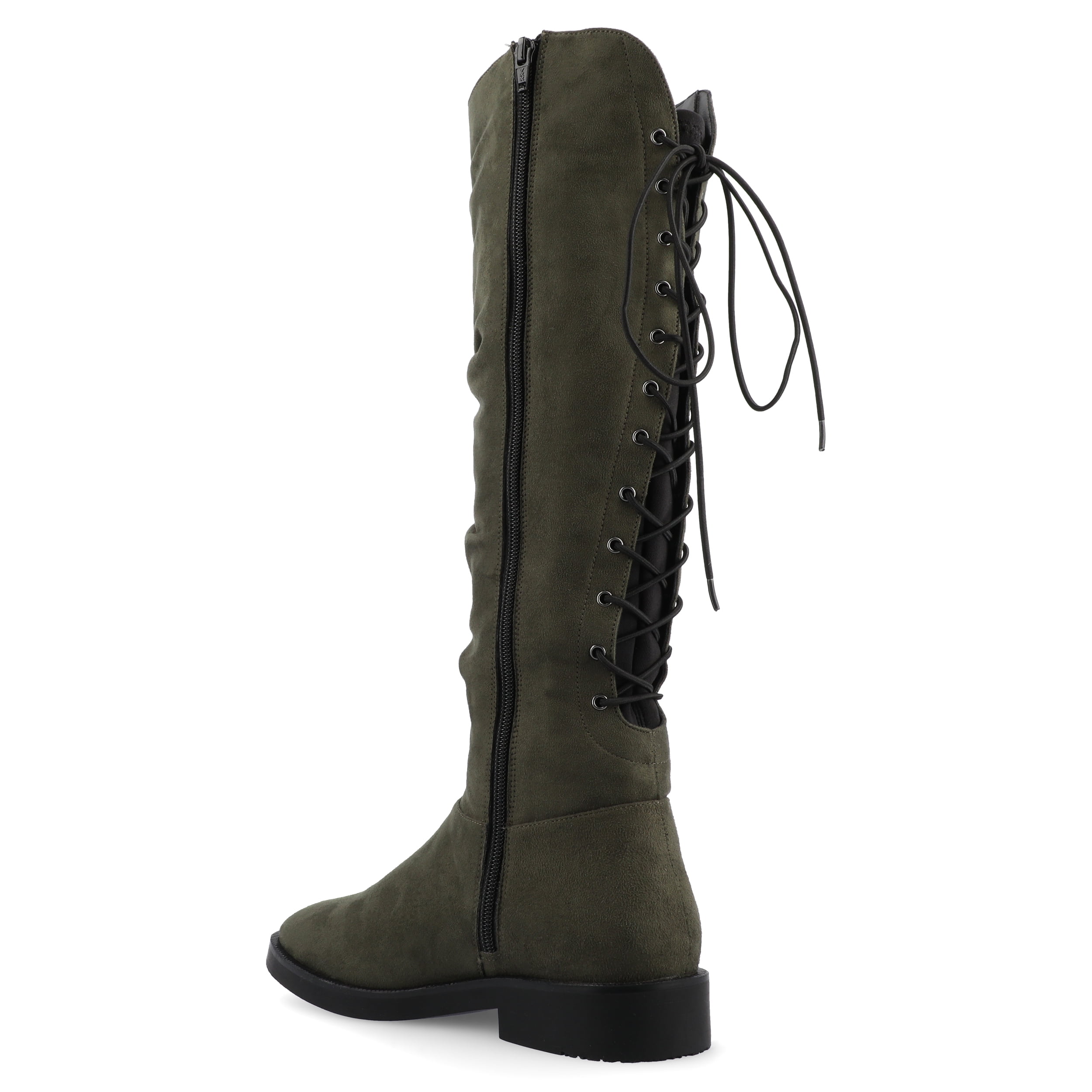 Journee Womens Mirinda Wide Calf Stretch Knee High Boots