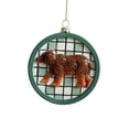 thumbnail image 3 of Adorno para de Navidad, adorno colgante de Navidad, pequeño adorno navideño con forma de figurita para decorar el hogar, el porche interior Oso, 3 of 8