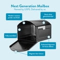 thumbnail image 4 of Buzones Mailbox Architectural 950020B-10 XL negros, 4 of 9