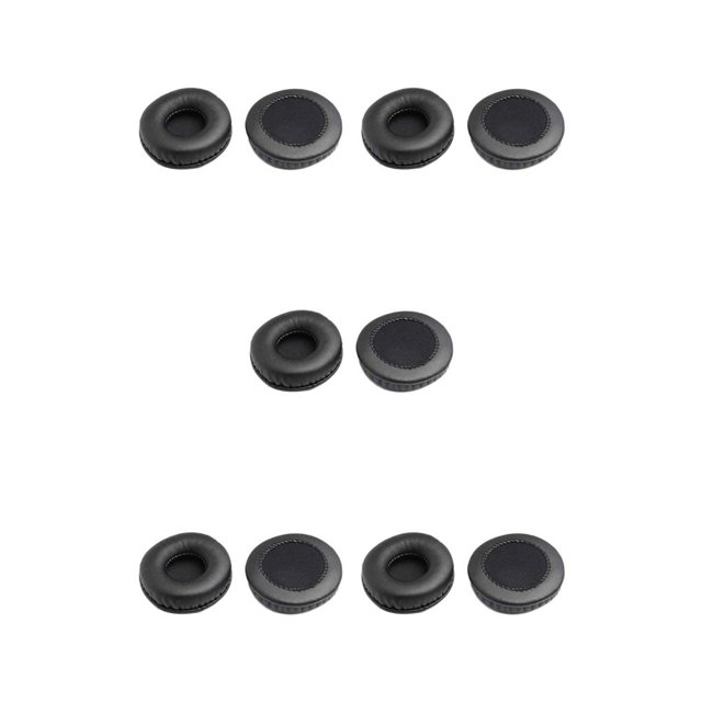 stanreset 1 Paire Coussinet d'Écouteurs Portable Doux Antipoussière Lavable Réduction du Bruit Remplacement de Coque d'Écouteurs Intérieur Filet Barre Couvre-Casque 75mm Type2 NO2