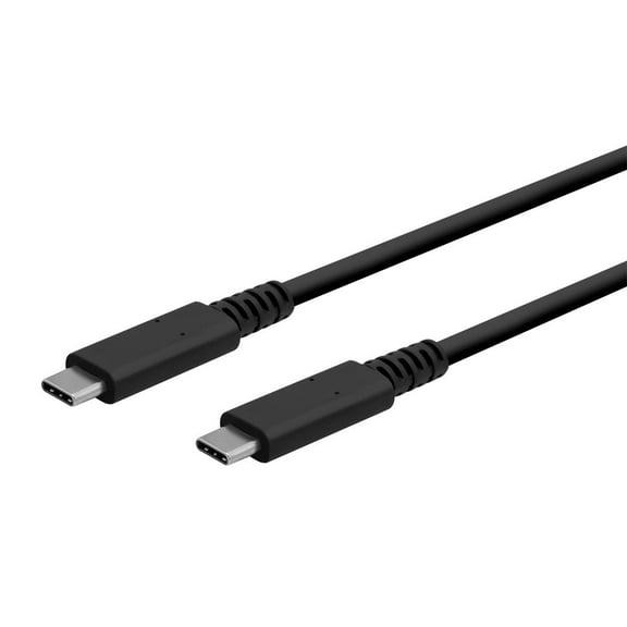 Monoprice USB4 Type-C Gen 3x2 40Gbps 100W PD, Black, 1m (3.28ft) Compatible with all Thunderbolt 3, USB 3.0 and 2.0, and USB Type C Devices