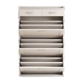 thumbnail image 5 of Solid Wood Shoe Cabinet, Three Layers, Flip Bucket Shoe Storage Cabinet, Simple and Generous for A Variety of Home Styles, 5 of 8