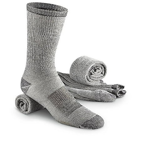 3 - Prs. Merino Wool Blend Socks- Size