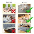 thumbnail image 4 of Labymos 8Pcs Rug Gripper Rug-Grip Carpet Fixed Stickers Non-slip Washable Waterproof Strip-Mat for Home Floor, 4 of 8