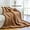 Brown, variant on Chunky Knit Blanket - Luxury Soft Cozy Small Size(40 * 50) Throw Blanket,100% Woven Blanket Rope Knot Throw Blanket for Couch, Sofa, Home Decor, Gift - Machine Washable(White)