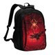 thumbnail image 1 of Fotbe Black Spider Web With Spiders Mochila con Estampado y Puerto USB para Hombre y Mujer, Mochila Antirrobo, Mochila de Viaje, Mochila Escolar, Mochila Universitaria, 1 of 7