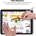 thumbnail image 4 of Apple Pen for iPad, iPad Pen with Battery Meter, Palm Rejection & Tilt Sensitivity, Pencil for iPad 10-6 Gen, iPad Air 3/4/5, iPad Mini 5/6, iPad Pro 11''/12.9'', 4 of 8